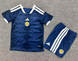 2026-27 Kids Scotland Home blue Soccer Jersey