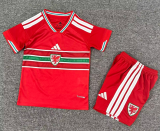2026-27 Kids Wales Home red Soccer Jersey