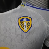 2025-26 Men’s Leeds United white home Player  soccer Jersey