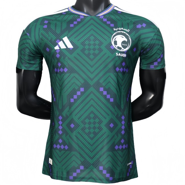 2026-27 Mens Saudi Arabia home green Player version soccer jersey