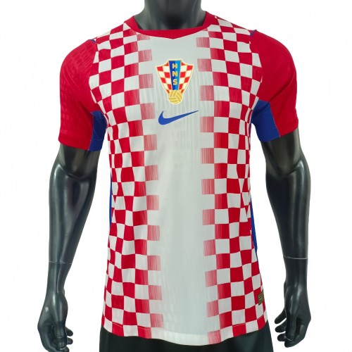 2026-27 Mens Croatia home white ren Player version soccer Jersey