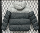 2025-26 NK grey Embroidered version  Hooded Cotton Coat