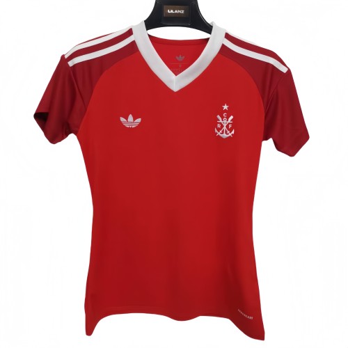 2025-26 Women Flamengo red goalkeeper soccer Jersey