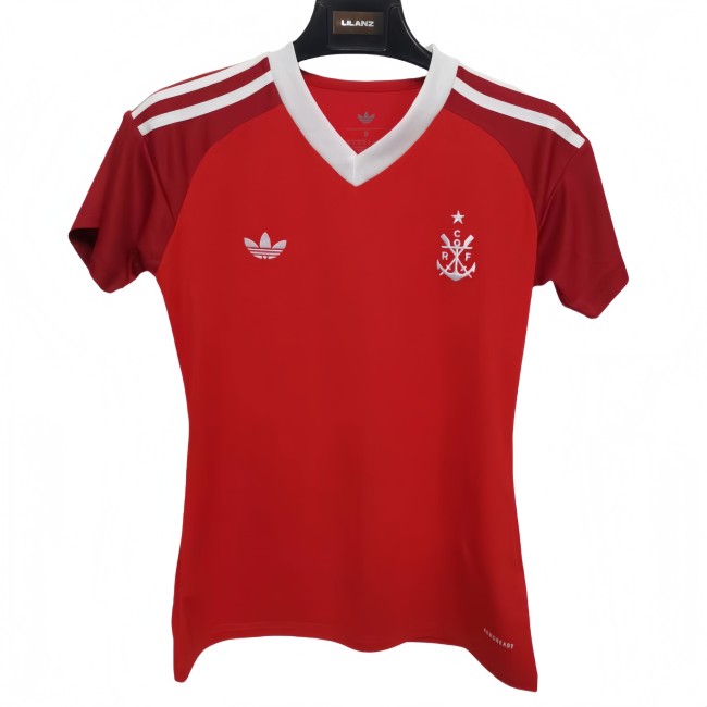 2025-26 Women Flamengo red goalkeeper soccer Jersey