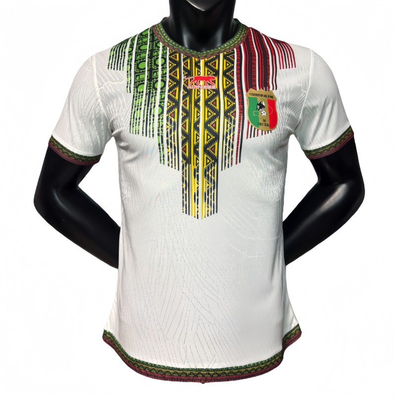 2026-27 Mens Mali  African Cup White Player Version Soccer Jersey