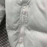 2025-26 NK khaki white Embroidered version Hooded Cotton Coat