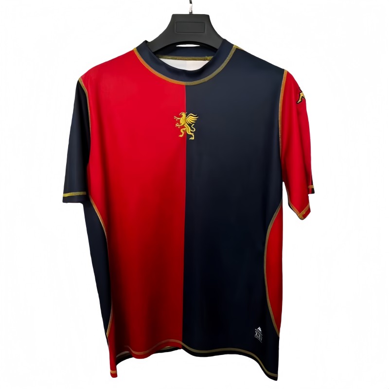 2025-26 Mens Genoa Special Edition red black Soccer Jersey