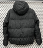 2025-26 NK  black Hooded Cotton Coat