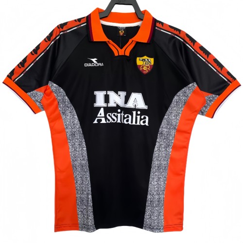 1998-99 Mens Roma third away Retro soccer Jersey