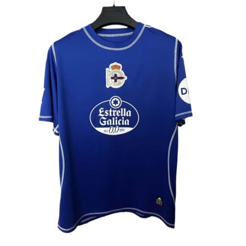 2025-26 Mens  Deportivo La Coruna  Special Edition blue soccer jersey