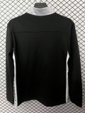 2025-26 Mens Elche CF black Half Pull Sportswear Top