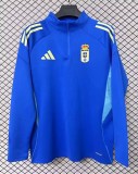 2025-26 Mens Real Oviedo  Half Pull Sportswear Top