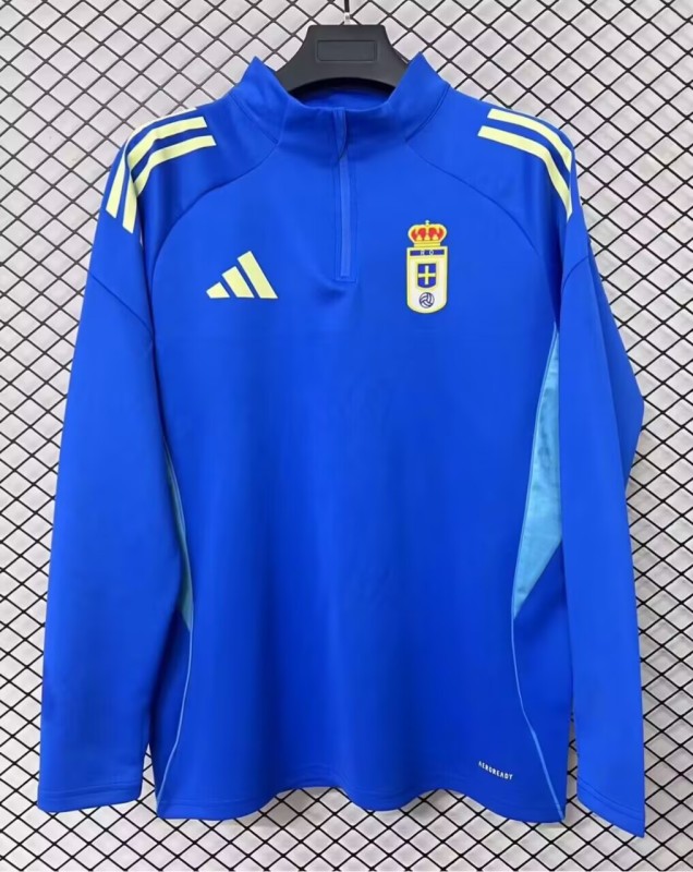 2025-26 Mens Real Oviedo  Half Pull Sportswear Top