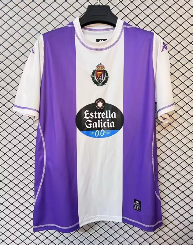 2025-26 Mens Valladolid Special Edition Purple white soccer jersey