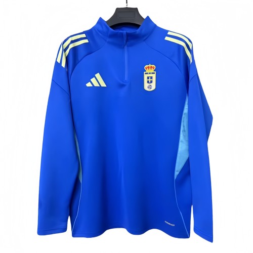 2025-26 Mens Real Oviedo  Half Pull Sportswear Top