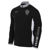 2025-26 Mens Elche CF black Half Pull Sportswear Top