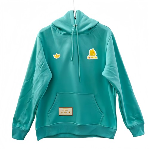 2025-26 Mens Roma Training Hoodie green Football Hoody