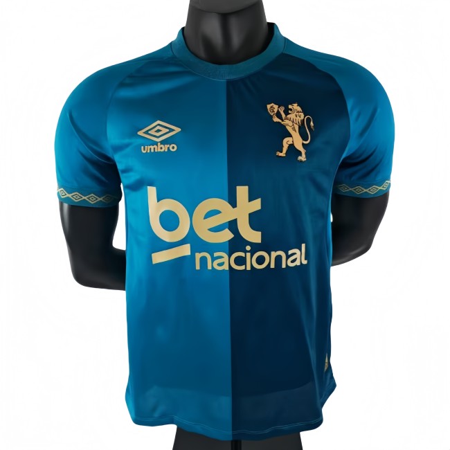 2025-26 Mens  Recife Sports third away blue  Player version Soccer Jersey
