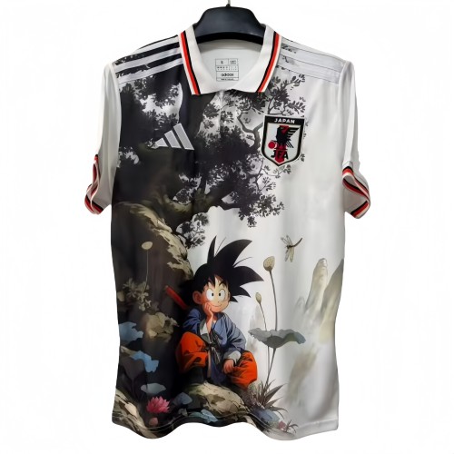 2025-26 Mens Japan Special Edition white polo Soccer Jersey