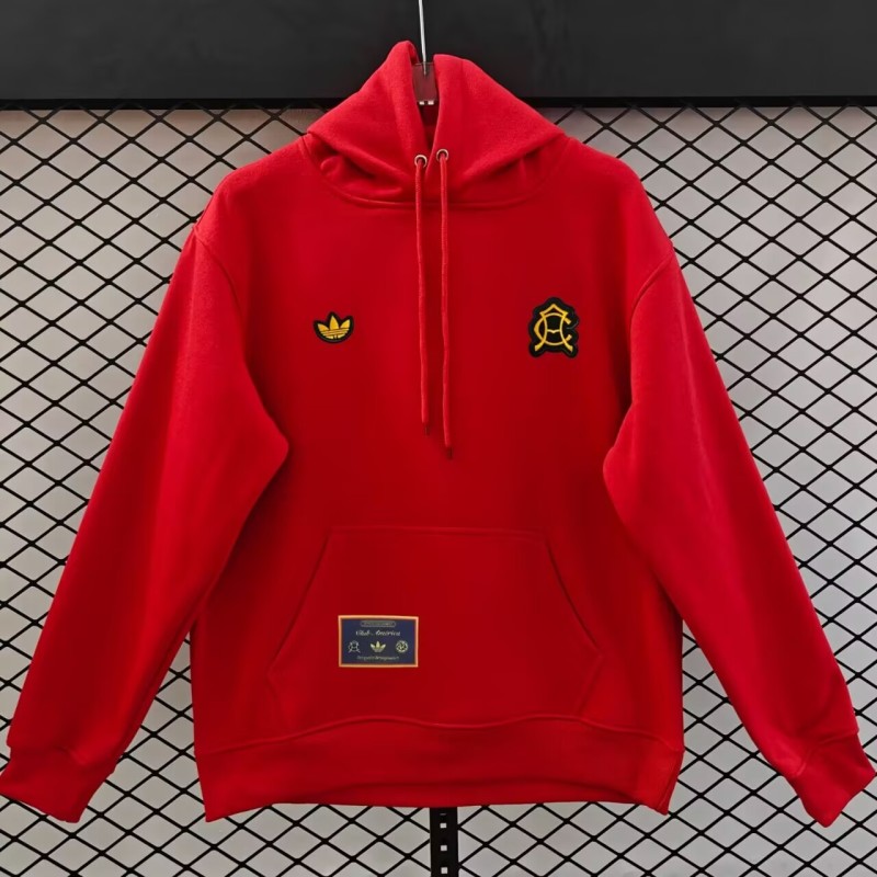 2025-26 Mens Club America Hoodie red Football Hoody