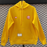 2025-26 Mens Flamengo Training Hoodie yellow Football Hoody