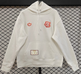 2025-26 Mens Flamengo Training Hoodie white Football Hoody