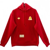 2025-26 Mens Roma Training Hoodie red Football Hoody
