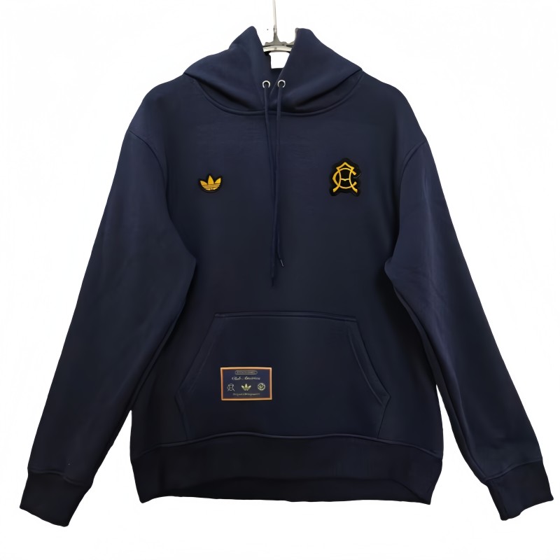 2025-26 Mens Club America Hoodie Royal blue Football Hoody