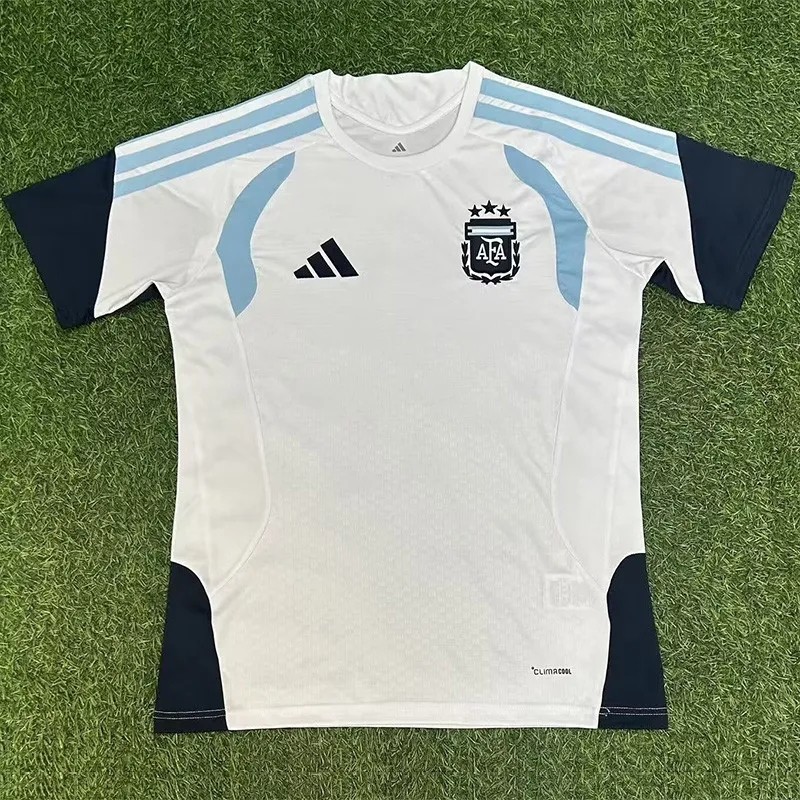 2026-27 Mens Argentina White soccer Jersey