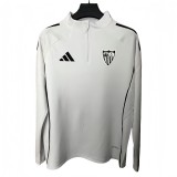 2025- 26 Mens Sevilla white Half Pull Sportswear Top