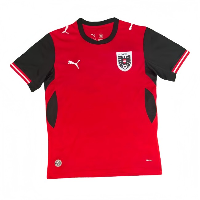 2026-27 Mens Austria home red soccer jersey