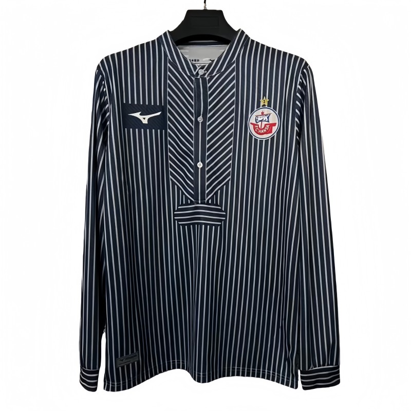 2025-26 Mens FC Hansa Rostock 60th anniversary long sleeve soccer jersey