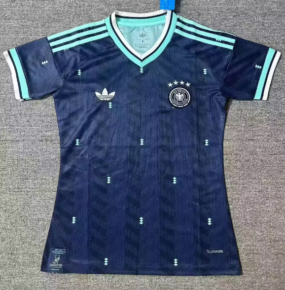 2026-27 Women Germany blue away fan soccer  jersey