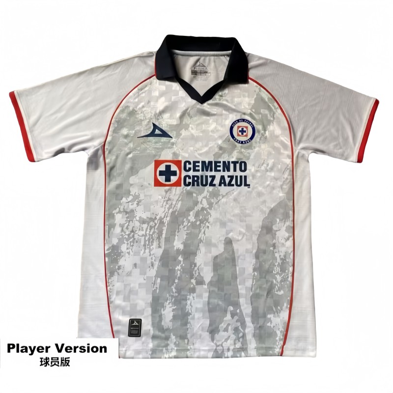 2025-26 Mens Cruz Azul  Player away soccer Jersey