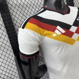 2026-27  Mens Germany home white Player Soccer Jersey