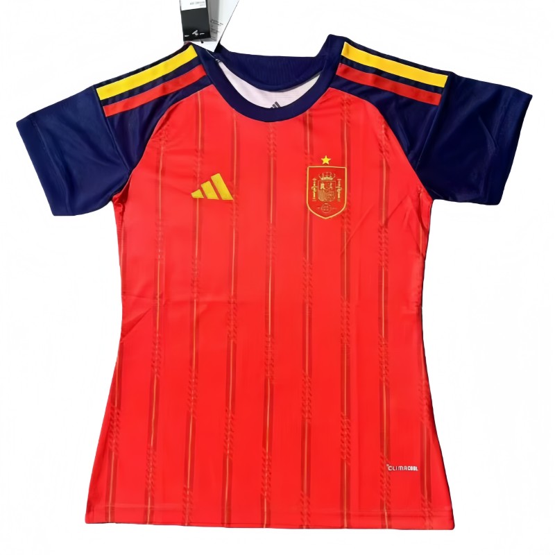2026-27 Women Spain home red soccer  Jersey
