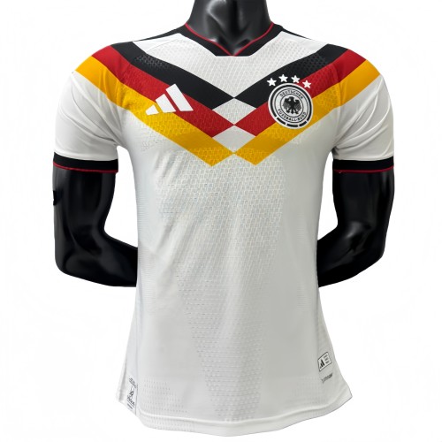 2026-27  Mens Germany home white Player Soccer Jersey