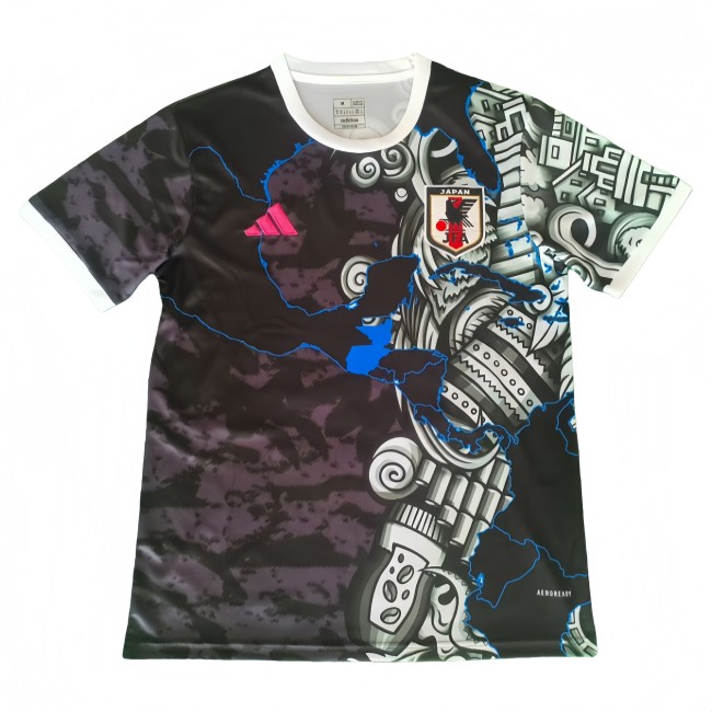 2025-26 Mens Japan Special Edition black Soccer Jersey