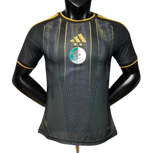 2026-27 Mens  Algeria  Black Player  soccer Jersey