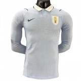 2026-27 Mens Uruguay home long sleeve Player version Soccer Jersey