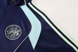 2025-26 Mens Ajax royal blue Jacket Tracksuit