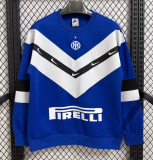 2025-26 Mens Inter Milan  blue Hoodie (无帽卫衣)