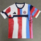 2025-26 Mens Bayern Munich Red White Special Edition soccer Jersey