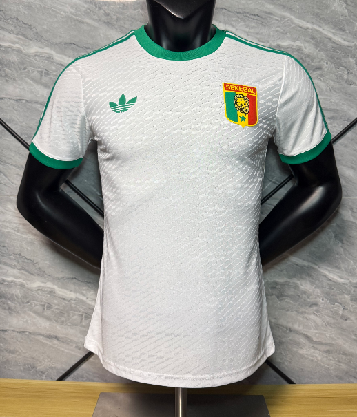 2026-27 Mens Senegal White retro edition Player soccer jersey