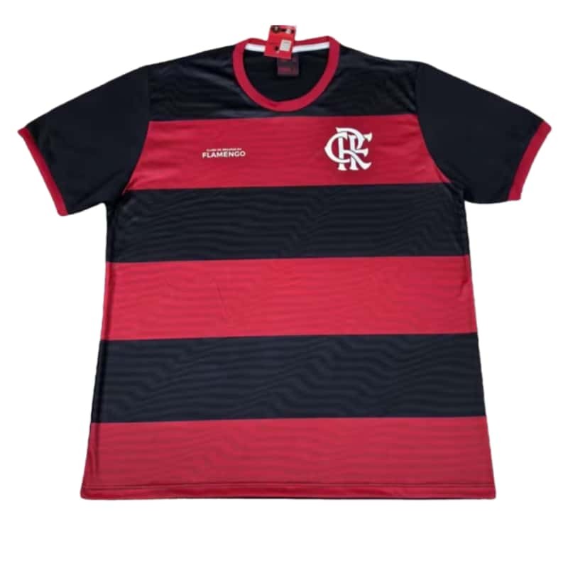2025-26 Mens Flamengo red black soccer Jersey