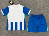 2025-26 Kids Brighton home Soccer Jersey