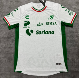2025-26 Mens Santos Laguna Third away white Fans Soccer Jersey