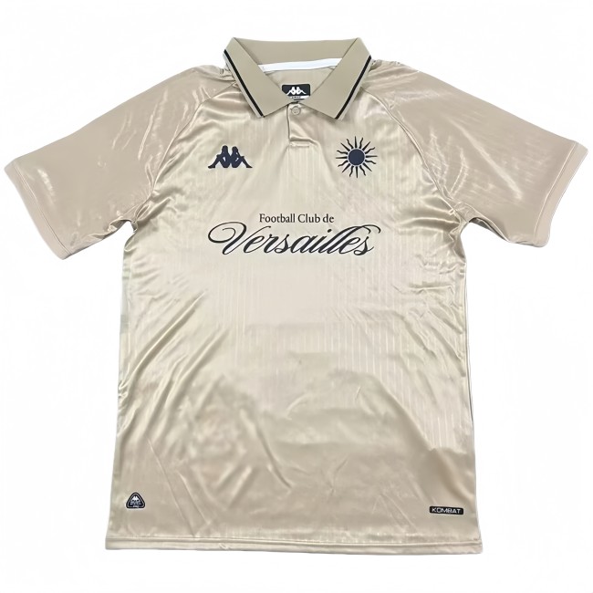 2025-26 Mens Versailles Third away yellow Fans Soccer Jersey