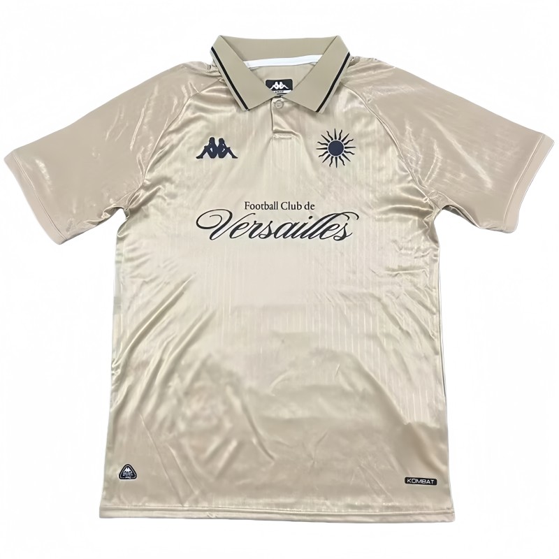 2025-26 Mens Versailles Third away yellow Fans Soccer Jersey