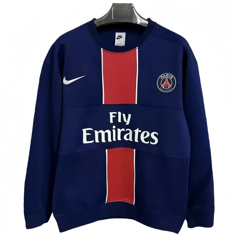 2025-26 Mens PSG Royal Blue Hoodie (无帽卫衣)